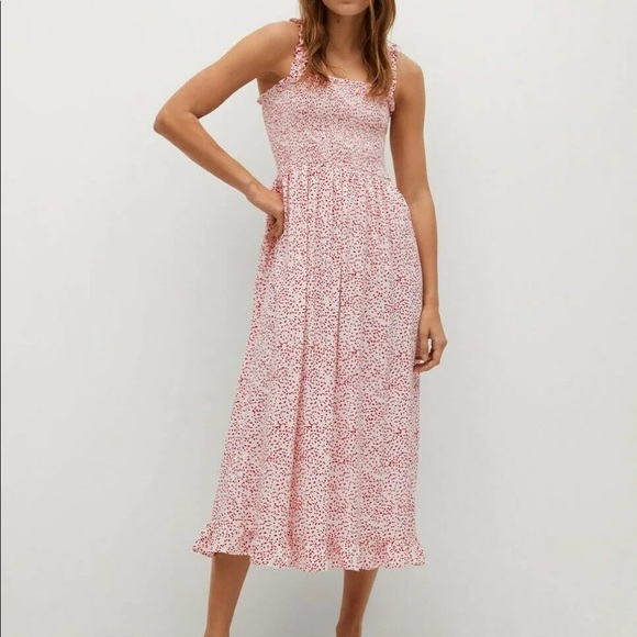 Mango Ruched Dress - Picture 3 of 10